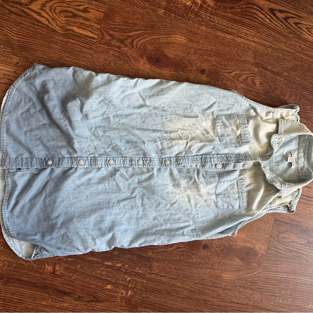 American Eagle Outfitters Denim ombré dress